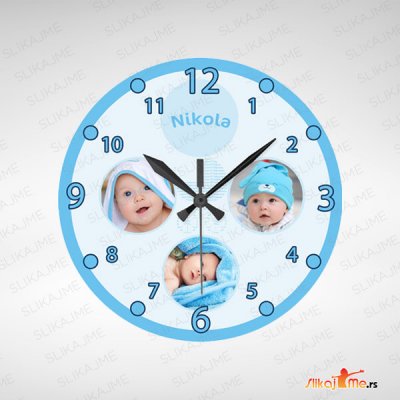 bebi sat plavi za dečake