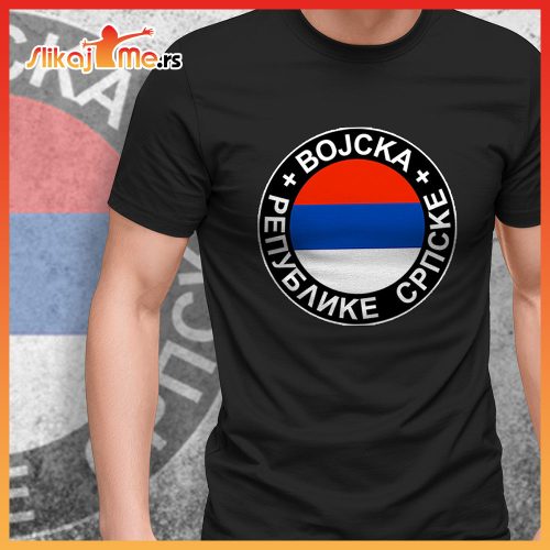 Majica Vojska Republike Srpske Crna